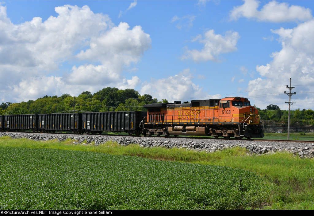 BNSF 5108 Roster shot